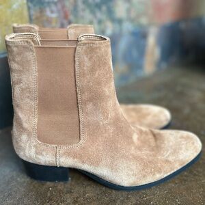 Express Tan Suede Men's Boots